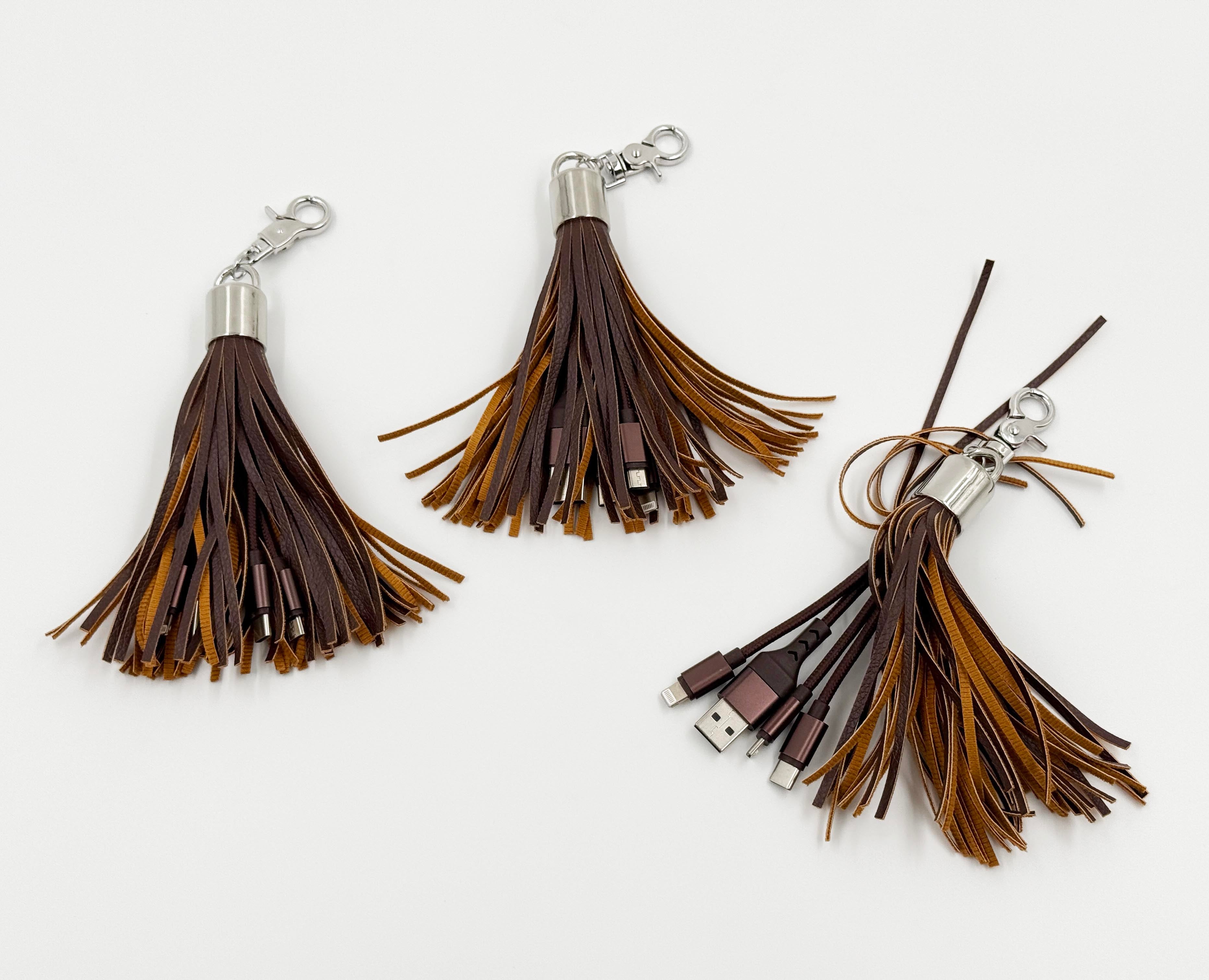 The Olivia 4 in 1 Universal Charging Tassel v2 - WITH UPGRADED TECH!