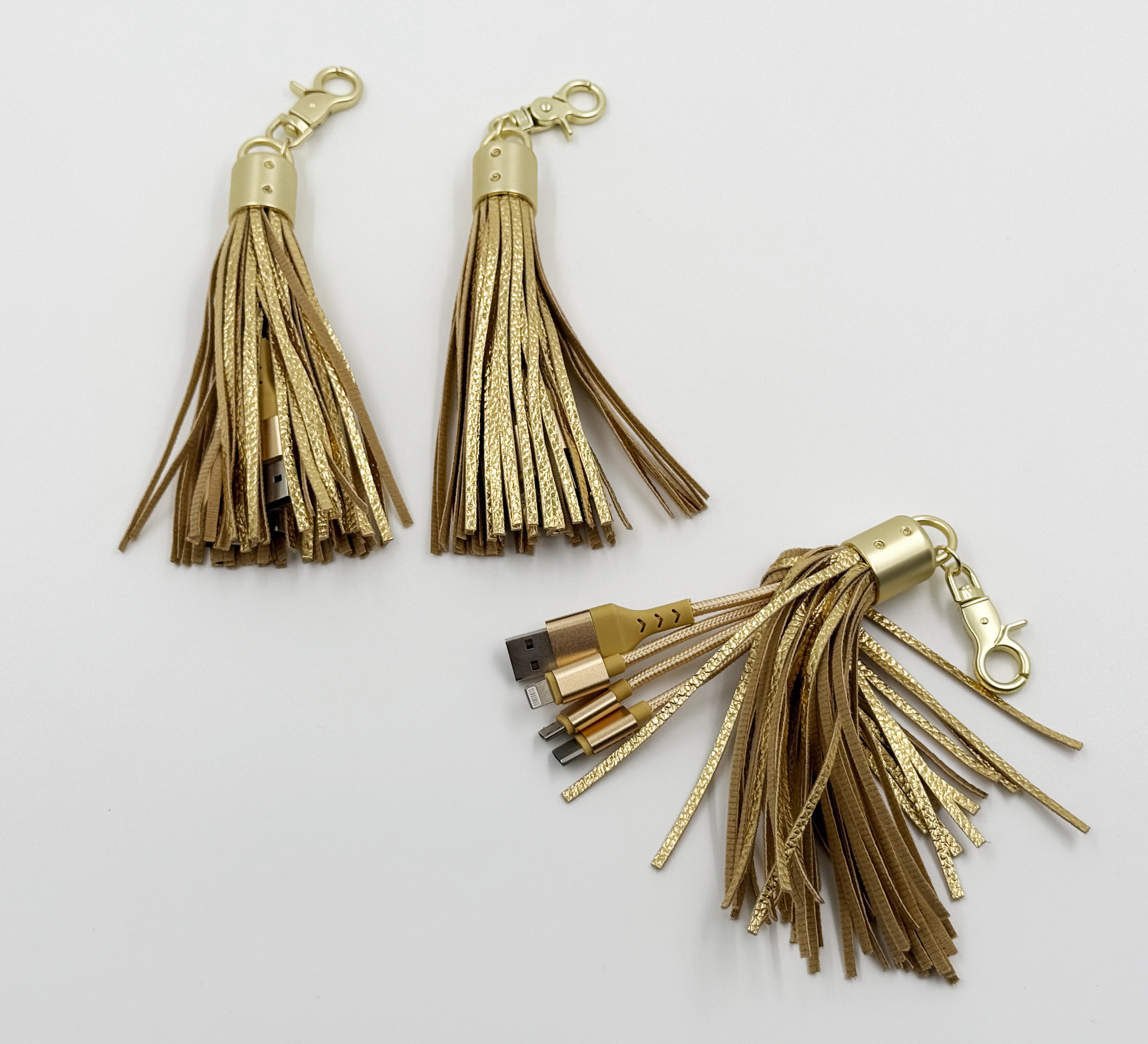 The Olivia 4 in 1 Universal Charging Tassel v2 - WITH UPGRADED TECH!