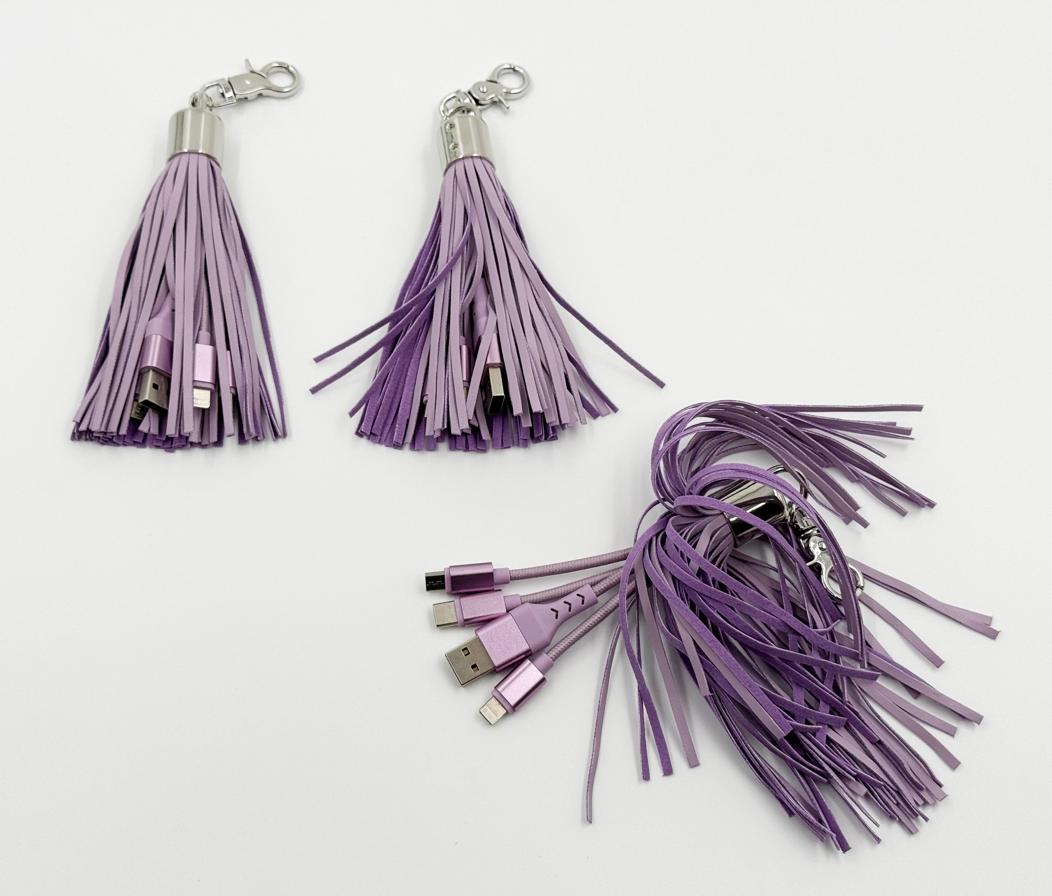 The Olivia 4 in 1 Universal Charging Tassel v2 - WITH UPGRADED TECH!