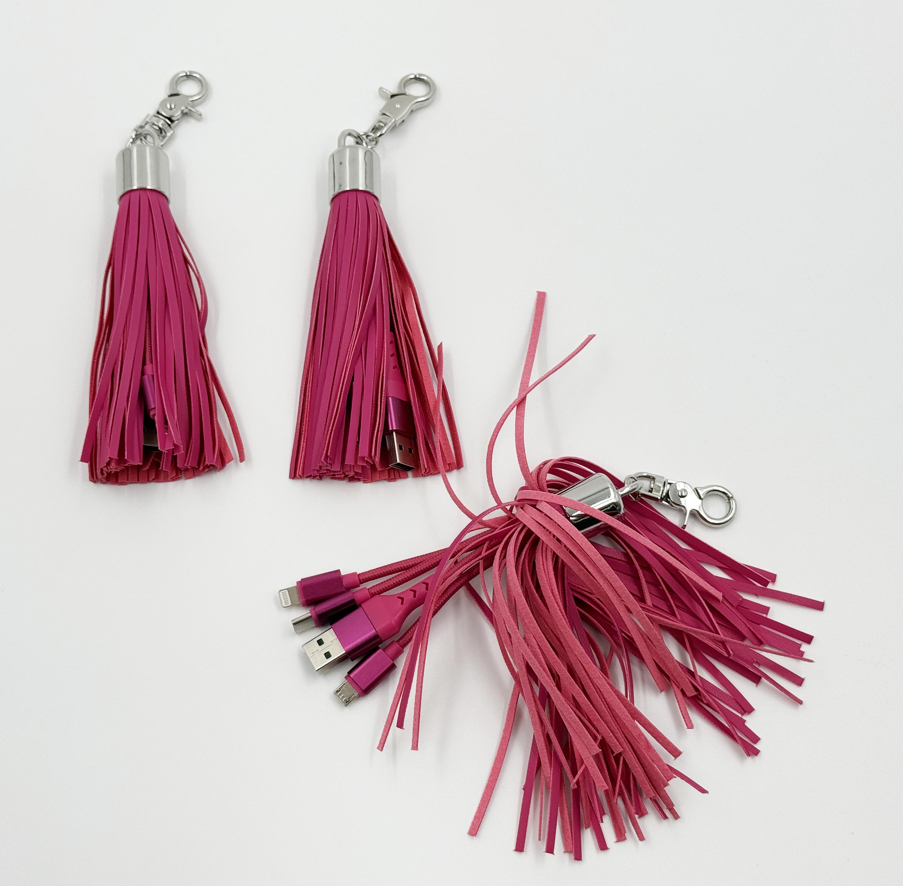 The Olivia 4 in 1 Universal Charging Tassel v2 - WITH UPGRADED TECH!