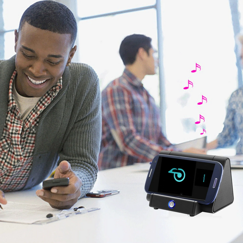 The Mobile Phone Soundbar with Induction Amp Technology