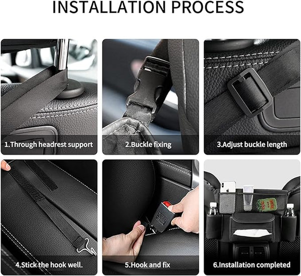Universal Automotive Storage Valet Bag - Black