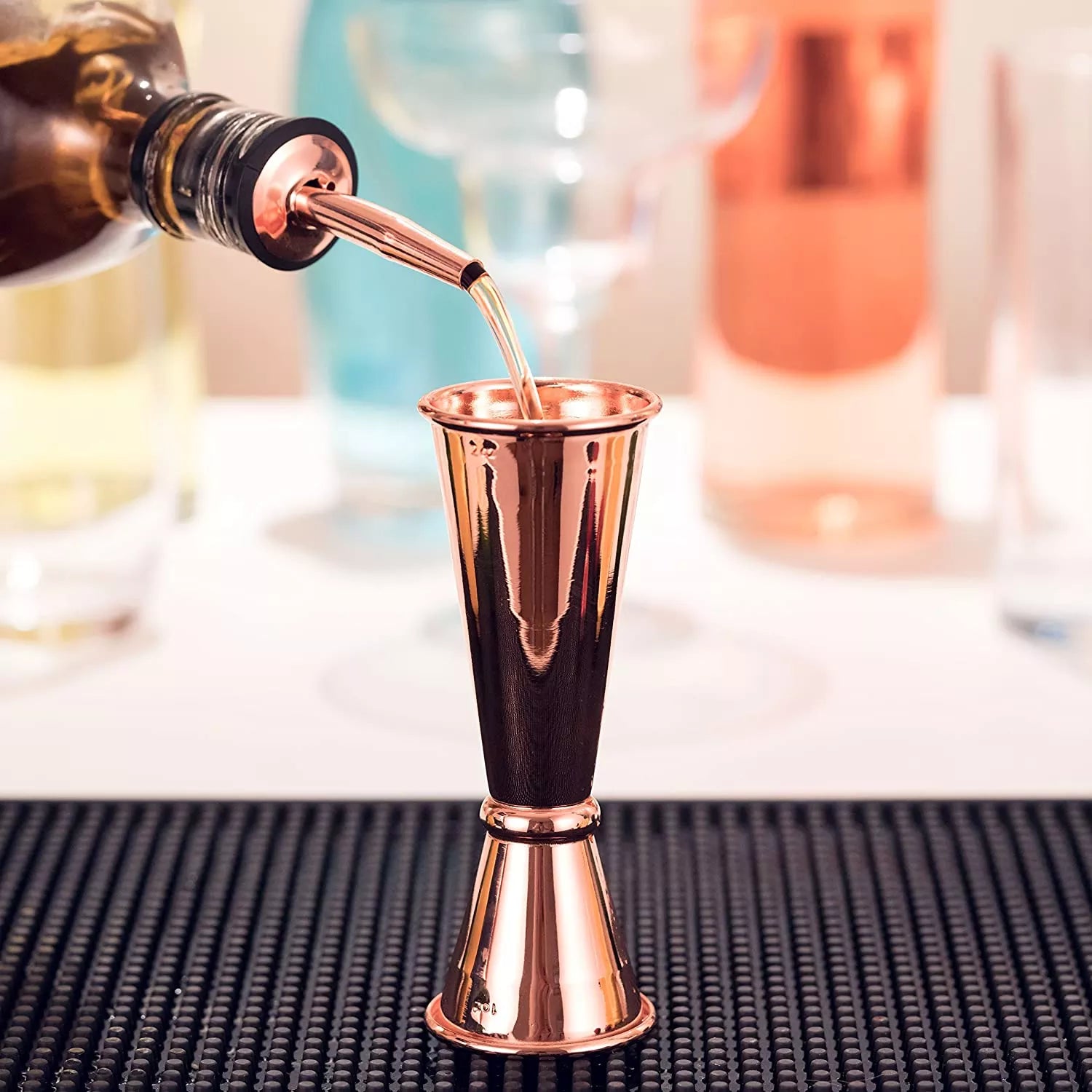 Hammered Cocktail Shaker Set with Bar Tools