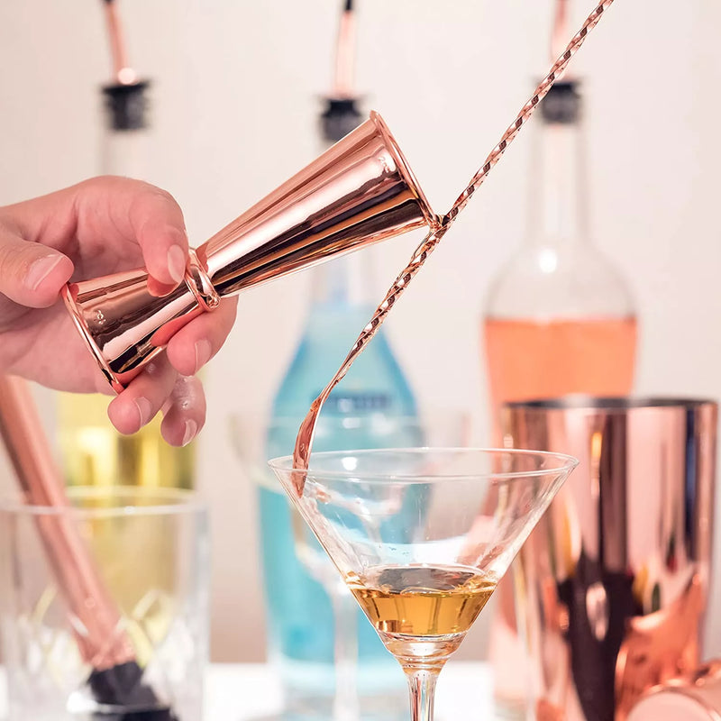 Hammered Cocktail Shaker Set with Bar Tools